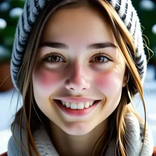 Girl smiling, with rich details, porcelain skin, water color, hyperrealistic, ultra quality, high detail, sharp detail, Amazing breathtaking picture, THX Sound, God polished pixels, I Can’t believe how beautiful this is!!! Hyper ultra intricate 64k resolution, 35mm, Unreal Engine, UHD, I SAID ULTRA!! Hyperphotosensitivity, Phase One XF IQ4 150MP with